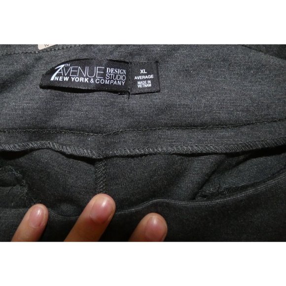 Women's Grey Dress Pants, Ny&Co, XL - Picture 3 of 5